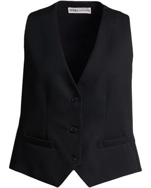 MODES Garments Tailored Vest Wool - Black