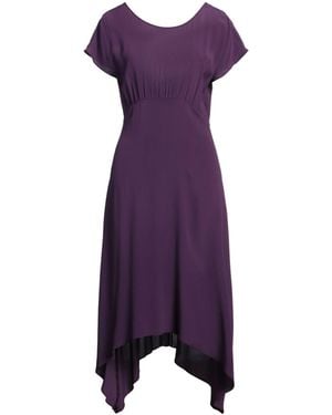 Grifoni Midi Dress - Purple