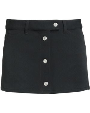 Courreges Minirock - Schwarz