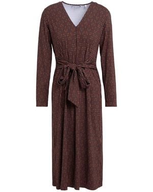 Caliban Midi Dress Polyamide, Elastane - Brown