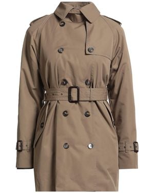 L'IMPERMEABILE Overcoat & Trench Coat Cotton, Polyamide - Brown