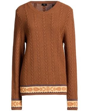 Etro Pullover - Marrón
