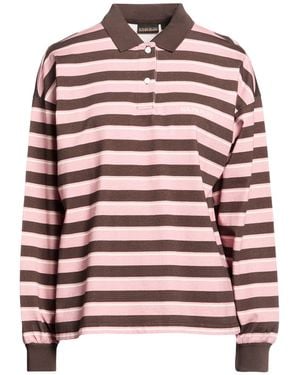 Napapijri E-Lehua Ls W Polo Shirt Cotton - Red