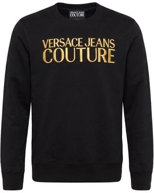 Versace Jeans Couture Sweatshirt Cotton, Elastane - Black
