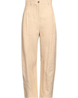 Alberta Ferretti Trouser - Natural