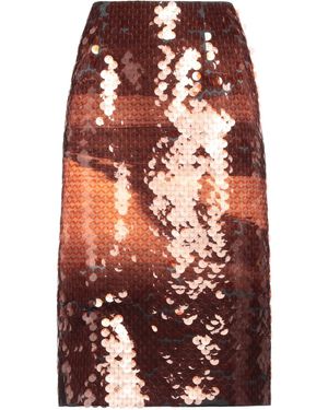 Cedric Charlier Midi Skirt Polyester - Red