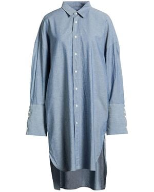 Accademia Midi Dress Cotton - Blue