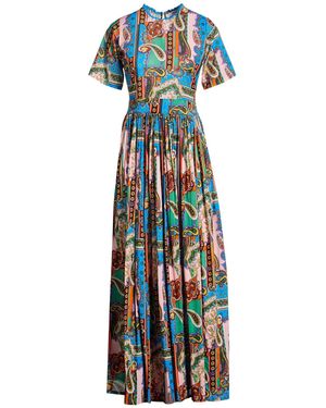 CONNOR & BLAKE Maxi Dress Cotton - Blue