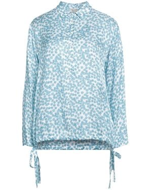 HER SHIRT HER DRESS Top - Blue