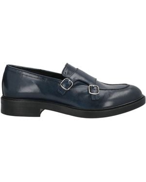 Pawelk's Midnight Loafers Leather - Blue