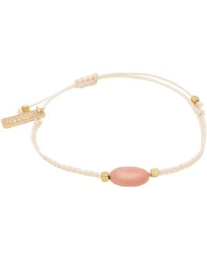 Isabel Marant Bracelet Metal, Textile Fibers - White