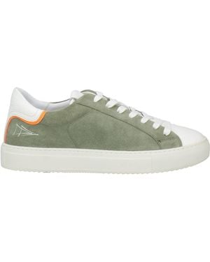 Nevver Military Sneakers Leather - Green