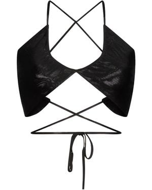 Isabel Benenato Top - Black