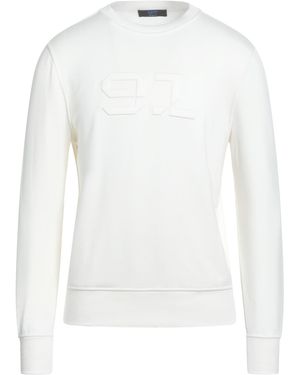 Kiton Knt Sweatshirt Viscose, Elastane - White
