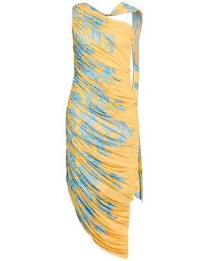 Etro Midi Dress Viscose - Metallic