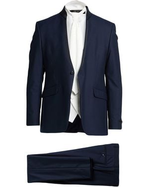 Carlo Pignatelli For Pronovias Midnight Suit Polyester, Viscose, Elastane - Blue