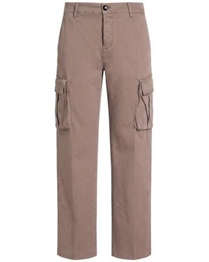 Mason's Trousers Cotton, Viscose, Elastane - Brown