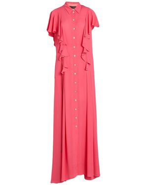 Antonia Zander Coral Maxi Dress Silk - Pink