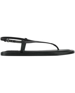 Brunello Cucinelli Thong Sandal - Black