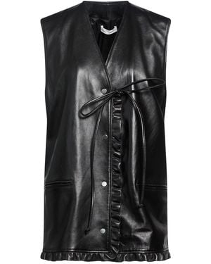 Niccolò Pasqualetti Vest Lambskin - Black