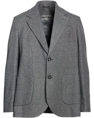 Circolo 1901 Blazer Cotton, Elastane - Gray