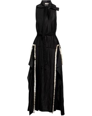 Wales Bonner Maxi Dress - Black