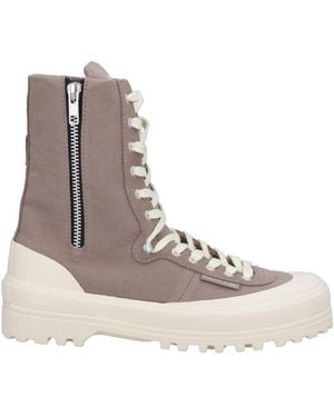 PAURA x SUPERGA Botines de caña alta - Marrón
