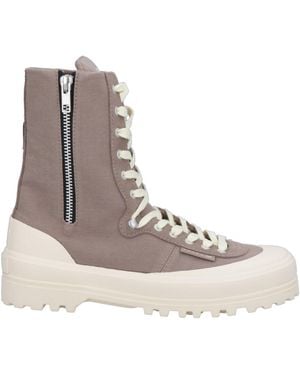 PAURA x SUPERGA Ankle Boots - Brown