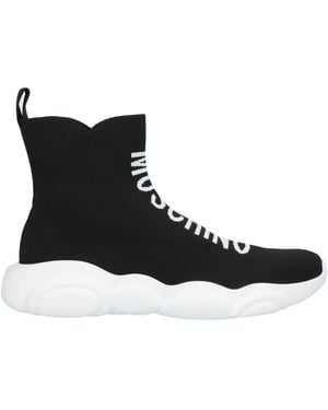 Moschino Sneakers Textile Fibers - Black