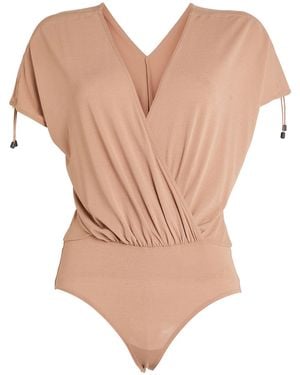 Wolford Bodysuit Viscose, Polyamide, Elastane - Natural