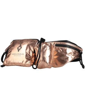 Marcelo Burlon Copper Belt Bag Polyester - Brown