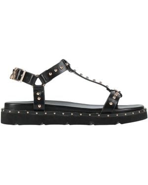 Patrizia Pepe Sandals Leather - Black