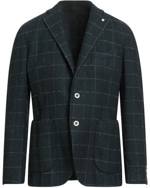 Brando Blazer Cotton, Wool, Polyamide - Black