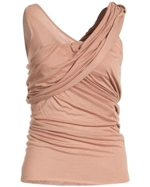 Rick Owens Top Viscose - Pink