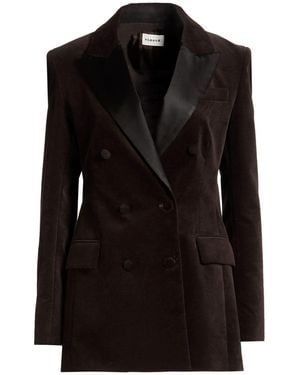 P.A.R.O.S.H. P.A.R.O..H. Blazer Cotton, Elastane - Black