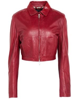 Giorgio Brato Jacket Leather - Red