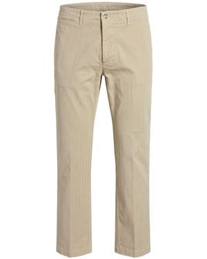 RE_HASH Sand Trousers Cotton, Elastane - Natural