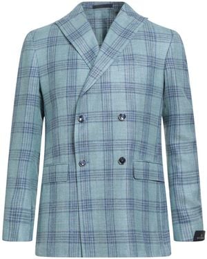 SCABAL® Azure Blazer Wool, Silk, Linen - Blue