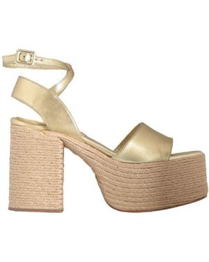 Paloma Barceló Sandals Leather - Natural