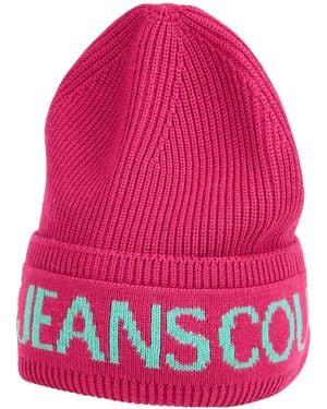 Versace Jeans Couture Hat Acrylic, Wool - Pink