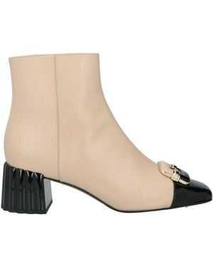 Baldinini Ankle Boots Leather - Natural