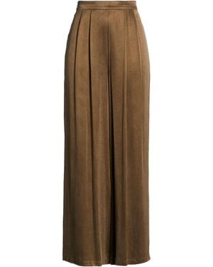 Dixie Military Pants Cupro, Viscose - Natural