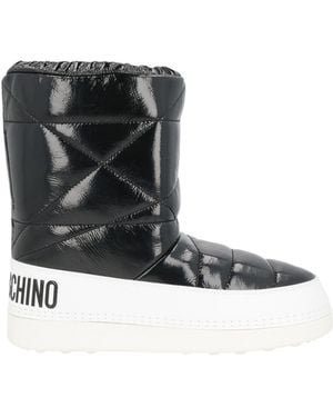 Love Moschino Botines De Caña Alta - Negro