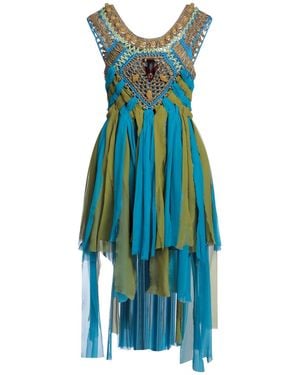 Alberta Ferretti Mini Dress - Blue