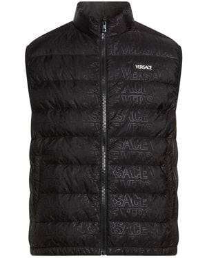 Versace Vest Polyamide - Black