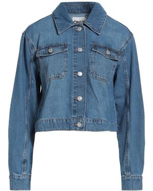ONLY Denim Outerwear Cotton, Recycled Cotton - Blue