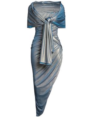 alma sanchez Midi-Kleid - Blau