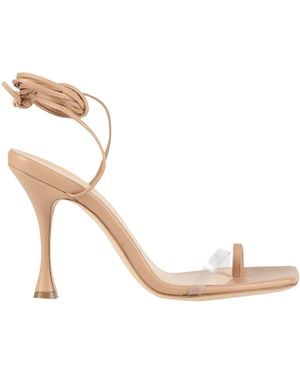 Magda Butrym Sand Thong Sandal Leather - Natural