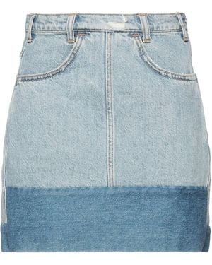 Philosophy Di Lorenzo Serafini Denim Skirt - Blue