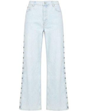 Maje Jeans Cotton, Elastane - Blue